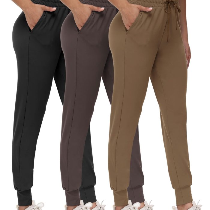 “Cropped Black Mocha Sweatpants – 3‑Pack | 2025 Athleisure & Streetwear Must-Have”